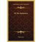 Of the Epidemics - Hardcover