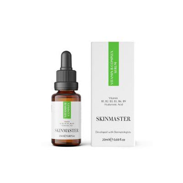 Skinmaster Vitamin B Complex Serum - Anti-Aging, Hydrating, and Soothing Serum for Dry, Sensitive Skin - 0.68 fl oz