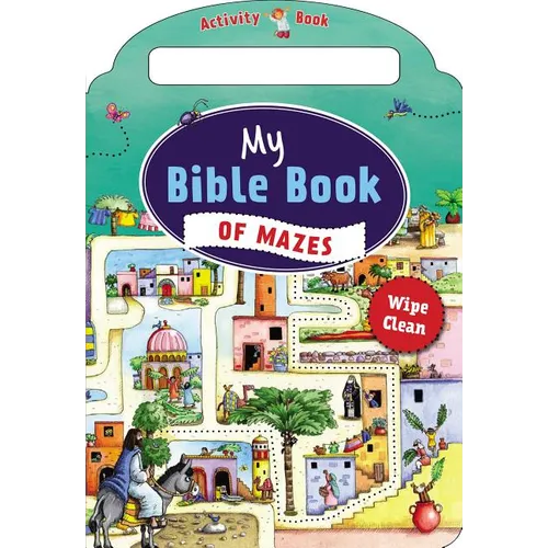 My Bible Book of Mazes - Board Book