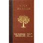 The Purpose Driven Life: What on Earth Am I Here For? - Bonded Leather