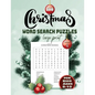 100 christmas word search puzzle large print Volume 4 for Kids Ages 8-10: Holiday Puzzle Book with answers Large Print 129 pages, beautiful- time- chr - Paperback