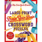 The New York Times Large-Print Train Your Brain Crossword Puzzles: 120 Large-Print Puzzles from the Pages of the New York Times - Paperback