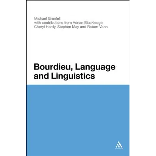 Bourdieu, Language and Linguistics - Paperback