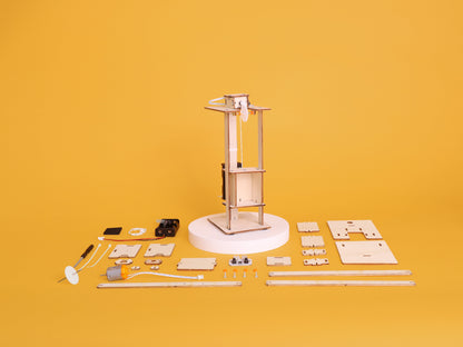 Electric Elevator DIY Kit, Educational STEM Toy