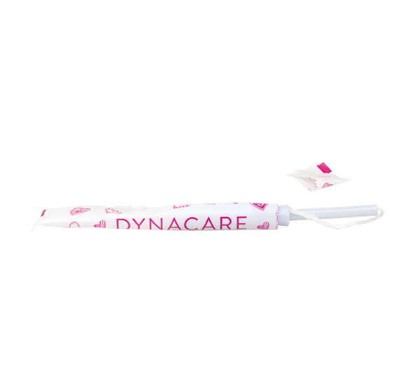 Dynarex Regular Tampons Plastic Applicator, 6-9gr absorbency, 25ea/bx, 9bxs/case (225 Count)