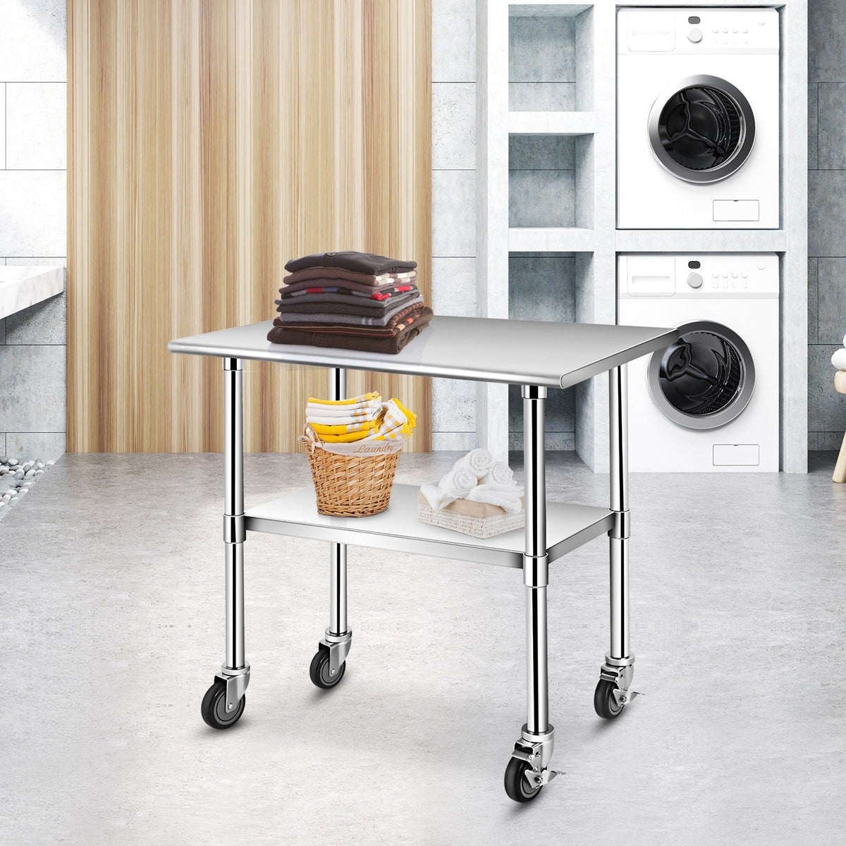 Stainless Steel Commercial Kitchen Prep and Work Table