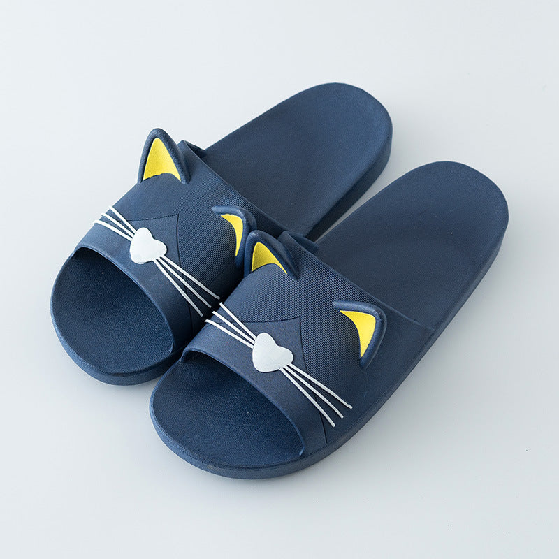 Textured Indoor Shower Slides with PU Upper - STEVVEX