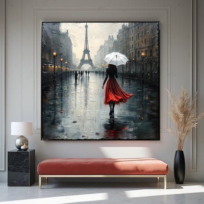 Paris Stroll Painting Wall Art