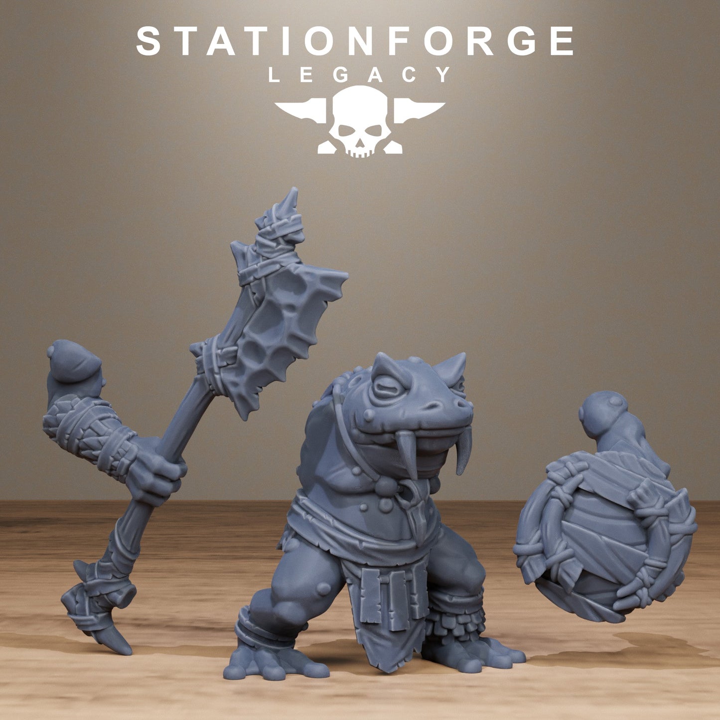 3D Printed Bogkin Heavies by Stationforge Miniatures
