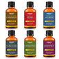 6-Piece: Aromatherapy Therapeutic Grade Essential Oils Gift Set