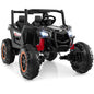 2-Seater Kids Ride on UTV with 2.4G Remote Control for over 3 Years Old Children-Black