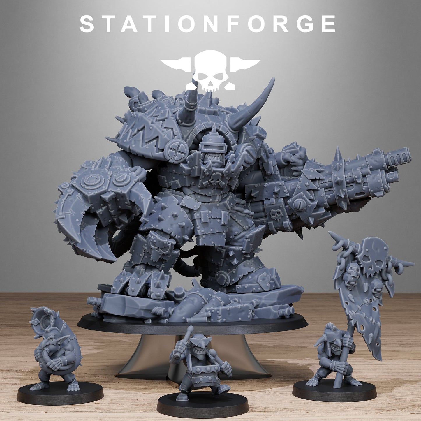3D Printed Da Grandest Nutta by StationForge Miniatures