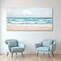Serene Ocean Wave Coastal Wall Art