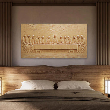 The Last Supper Minimalist Faith Wall Art