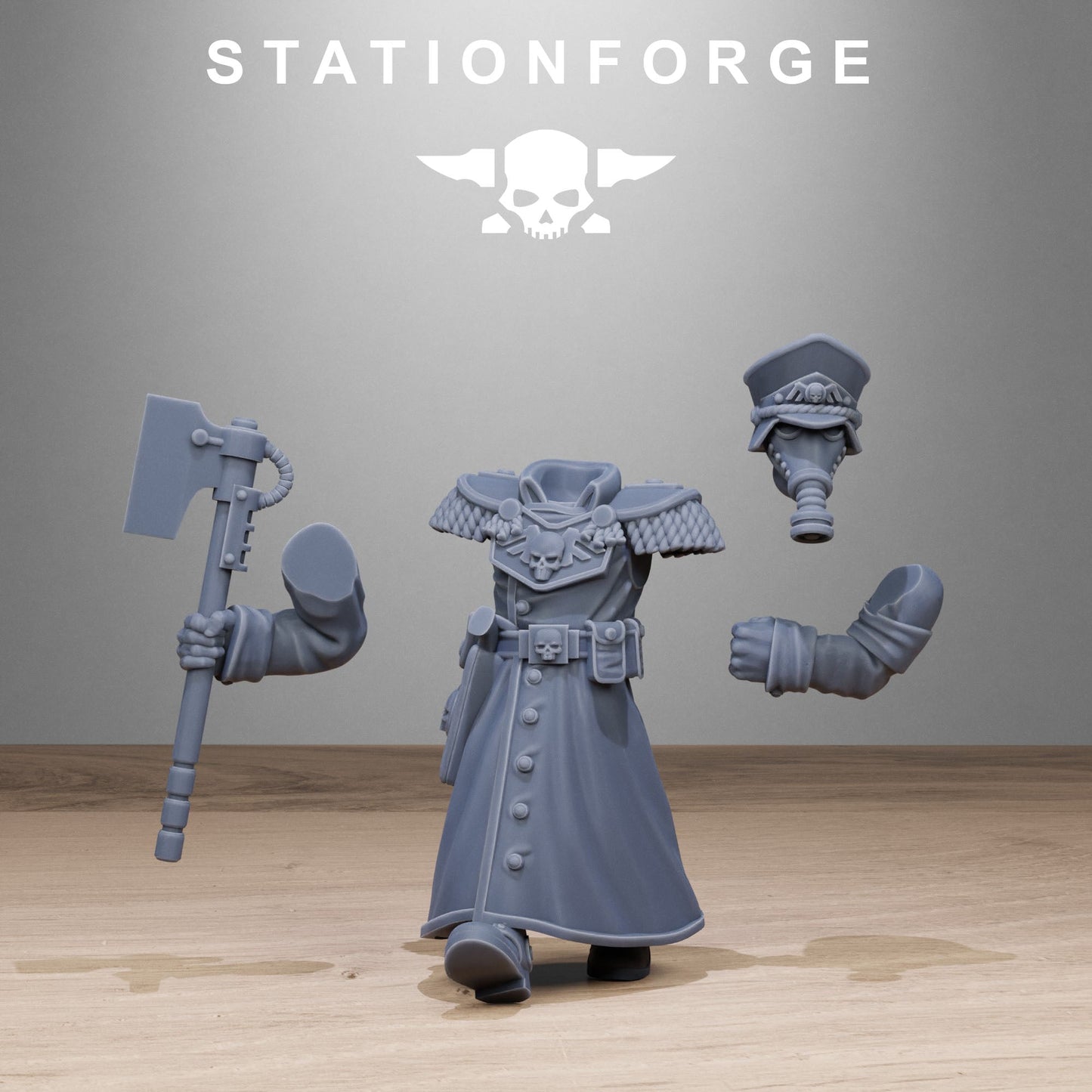 3D Printed GrimGuard Vigils by StationForge Miniatures