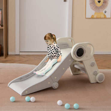 2 in 1 Baby Slide with Climber for Toddlers Age 18+ Months