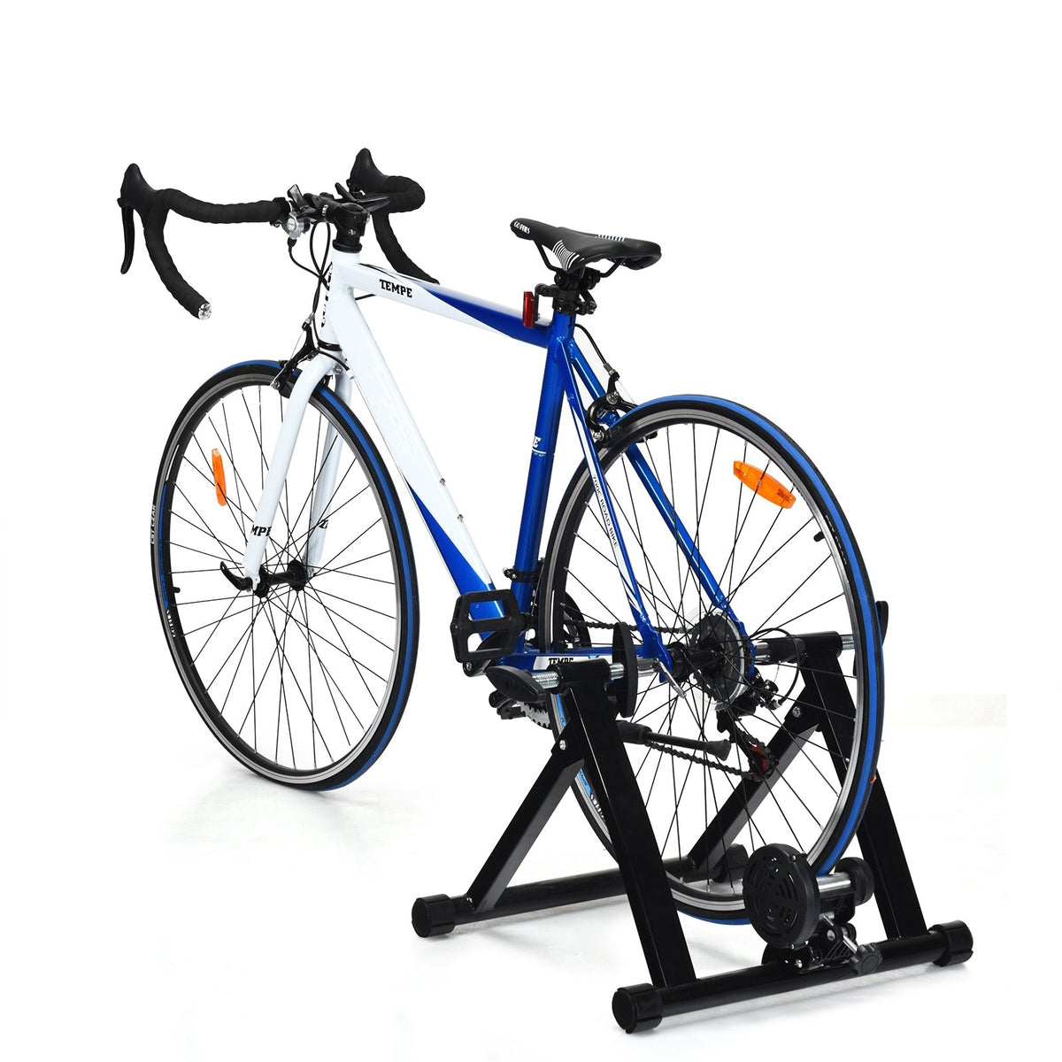 Folding Indoor Bike Trainer Stand for 26-28 Inch Wheels