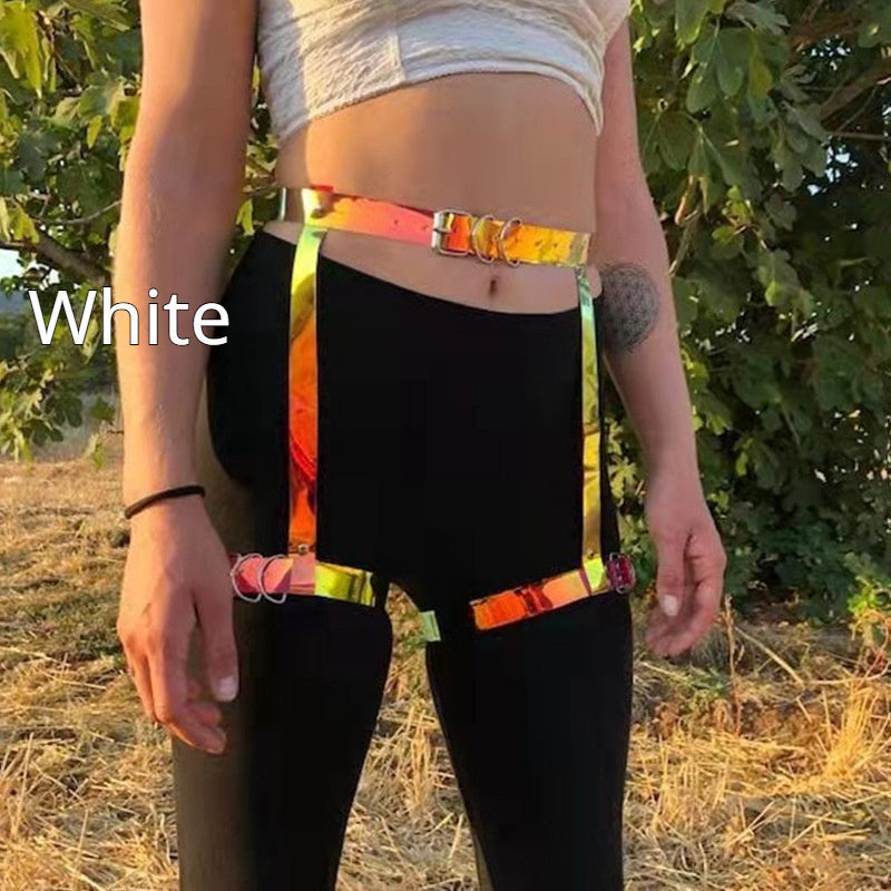 Colorful Belt Leg Ring And Strap Accessories