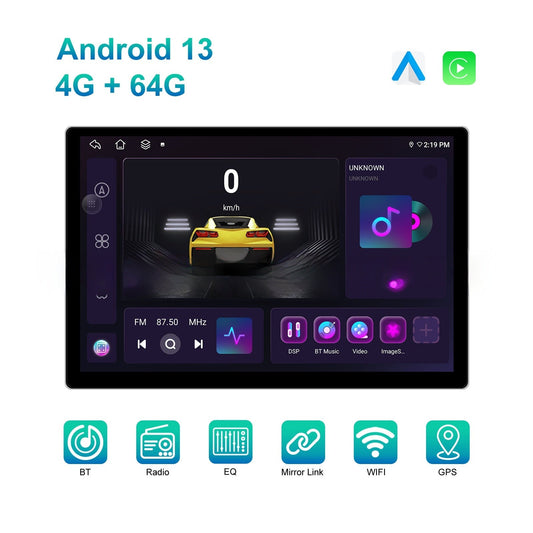 131-inch Android Large Screen Navigation Device With Universal Map APKCarplayreversing Image