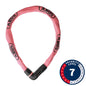 Abus Tresor 6807C Chain Lock Combination 7mm 110cm 3.6' Rose Blush