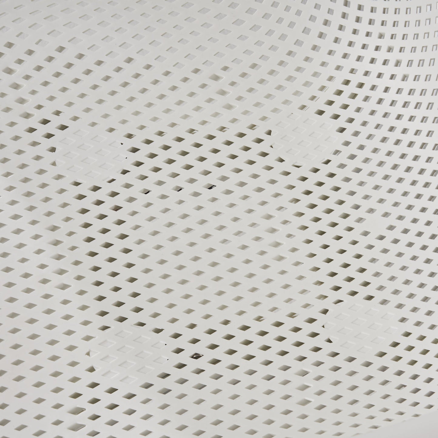 Accent Chair Minimalist White Polypropylene Diamond 24