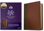 NKJV Life Application Study Bible, Third Edition, Large Print (Leatherlike, Brown/Mahogany, Red Letter) - Imitation Leather