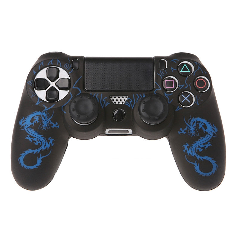 Laser Camouflage Silicone Rubber Sleeve Dragon Pattern Protective Sleeve