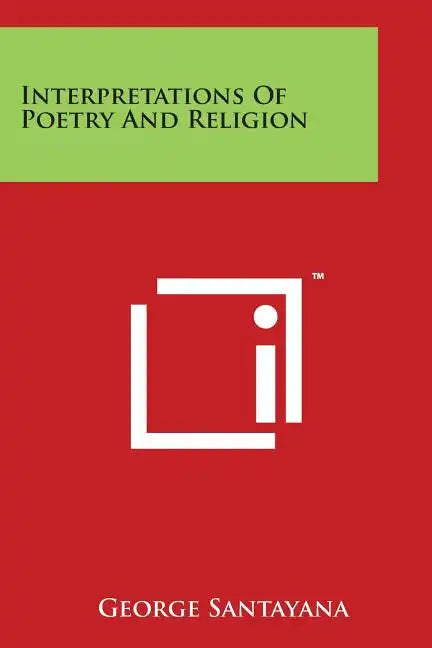 Interpretations of Poetry and Religion - Paperback