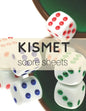 Kismet Score Sheets: 120 Kismet Score Pads, Kismet Dice Game Score Book, Kismet Part Supplies - Paperback