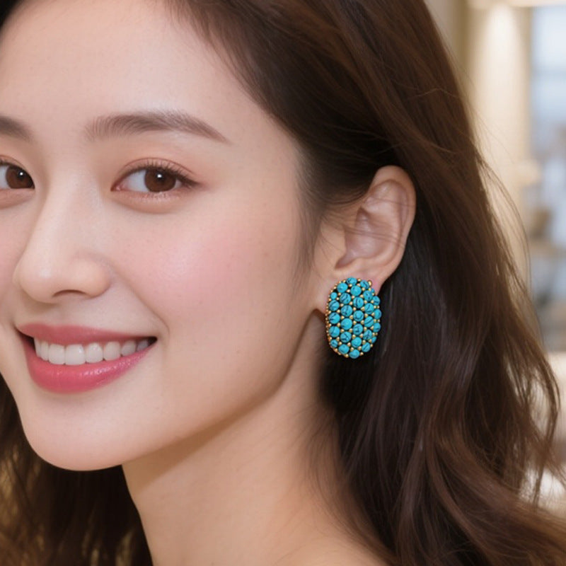 French-style Light Luxury Elegant Pearl Earrings