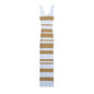 European And American Hot Girl Double V-neck Color Sleeveless Knitted Dress Intellectual Elegant Skinny Sheath