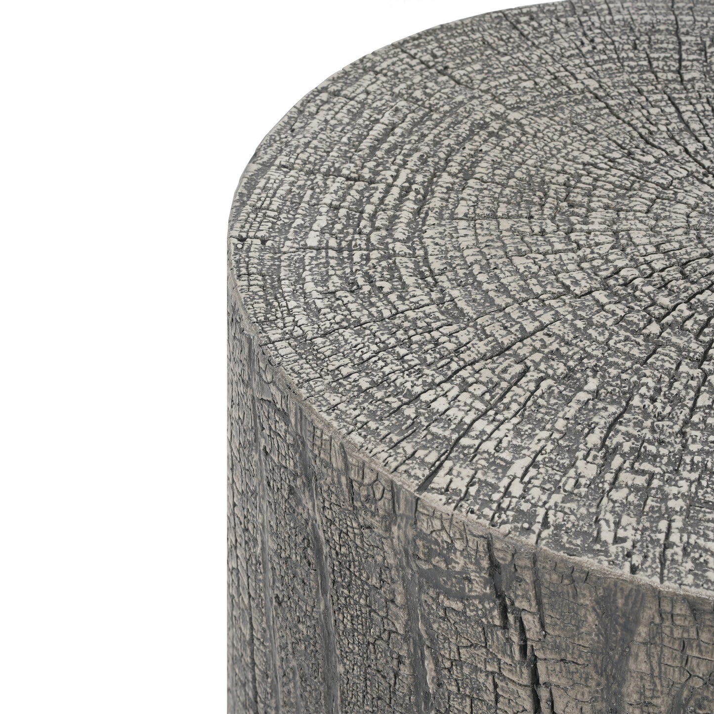 16x20 Inch MGO Propane Tank Holder Side Table, Light Grey