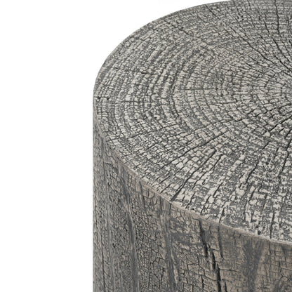 16x20 Inch MGO Propane Tank Holder Side Table, Light Grey