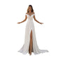 Women's Fashion Applique Plus Size Wedding Dress