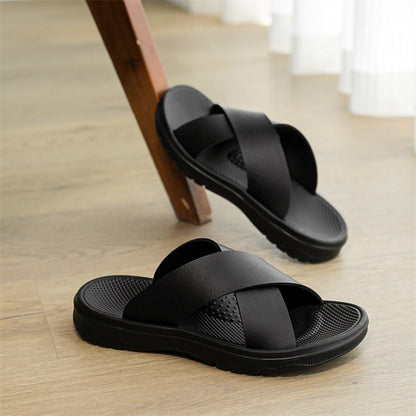 Lazy Slippers Beach Sandals Minimalist Open-toe Mens Slides
