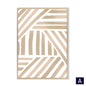 Geometric Shapes Wall Poster Room Decor Luxury Picture Canvas