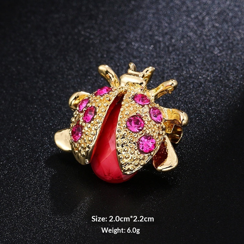 Cute Animal New Style Oil-Drop Bee Brooch