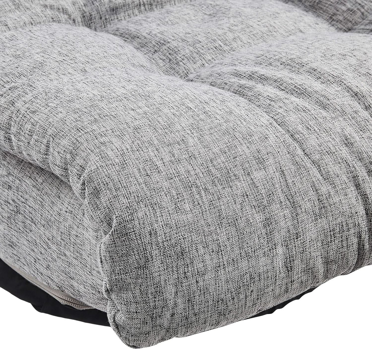 Grey Adjustable Swivel Ergonomic Headrest Lounge Chair
