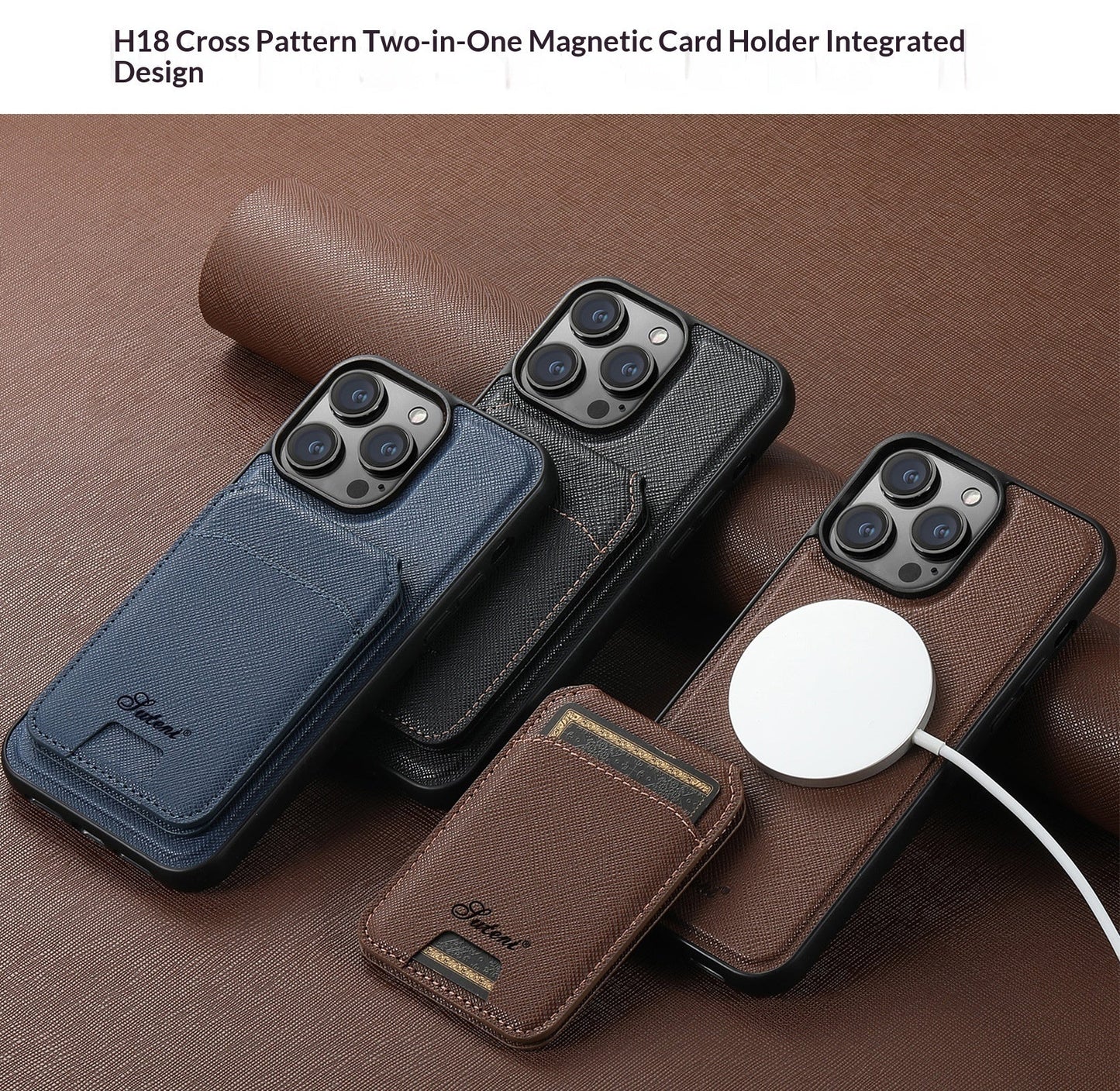 Magnetic Wireless Charging MagSafe Phone Case Compatible With The 17 Pro
