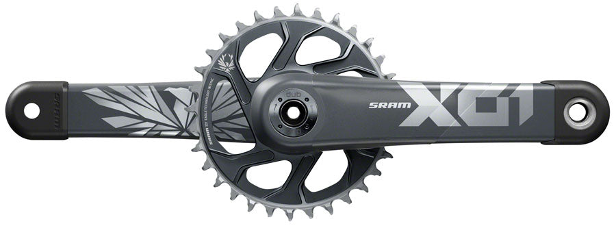 SRAM X01 Eagle SuperBoost+ Crankset - 170mm 12-Speed 32t Direct Mount DUB Spindle Interface Lunar/Polar C2