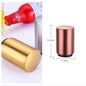 Portable Magnetic Automatic Beer Bottle Opener Bar Accessories Decor Stainless Steel Wine Can Openers with Brushed Metal