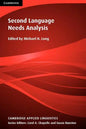 Second Language Needs Analysis - Paperback