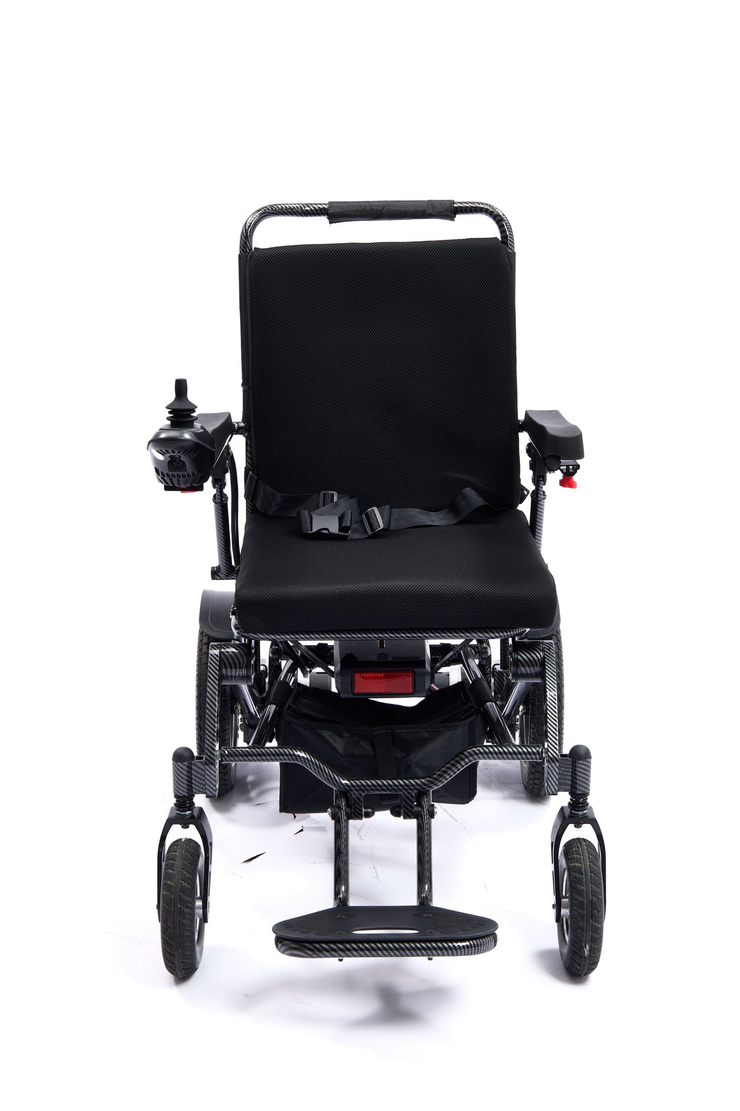 Wheelchair Electric Foldable All Terrain Aluminum 500W Dual Motor 41x24x39 In