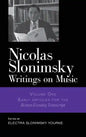Nicolas Slonimsky: Writings on Music: Early Writings - Hardcover