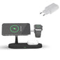 Three-in-one Smart Fast Charging 15W Fast Magnetic Wireless Charger