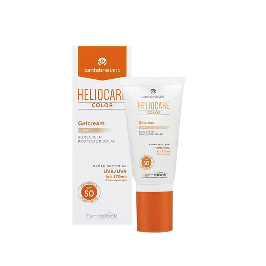 Heliocare Heliocare Color Gelcream Light Spf 50 Sunscreen Cream with Color-Enhancing Properties - 50ml