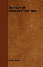 The Years of Endurance 1793-1802 - Paperback