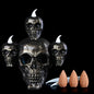 Halloween Skull Light Horror Candle Light Smoke Sandalwood