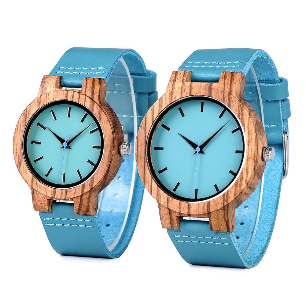 Simple Wooden Watch As A Birthday Gift For Students