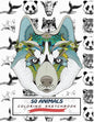 50 Animals Coloring Sketchbook: Color And Draw 50 Animals Including Pets, Birds, Farm Animals, Wildlife Animals, Sea Animals, Mammals and Insects - Pe - Paperback